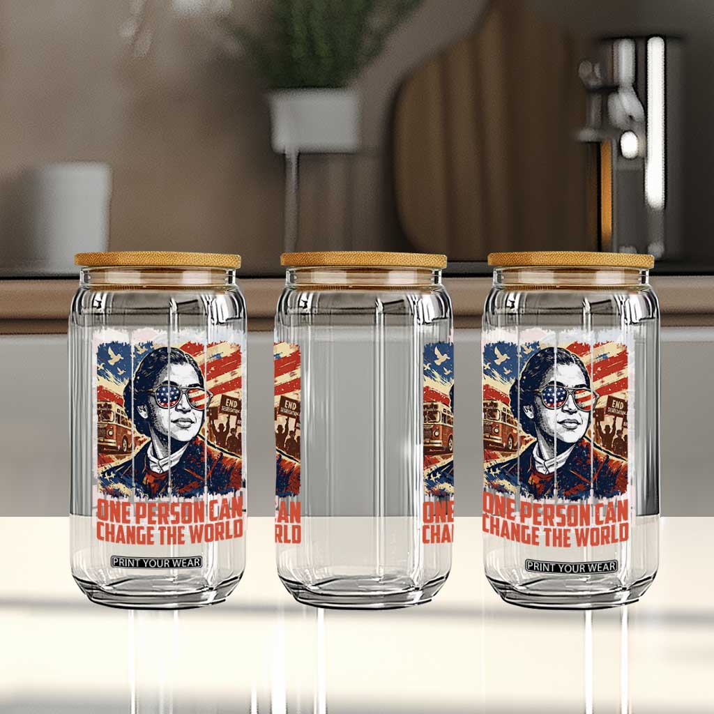 Rosa Parks Civil Rights Legacy Glass Can One Person Can Change The World TS12 Print Your Wear