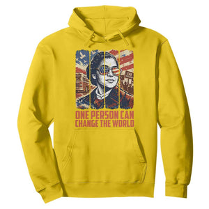 Rosa Parks Civil Rights Legacy Hoodie One Person Can Change The World TS12 Daisy Print Your Wear