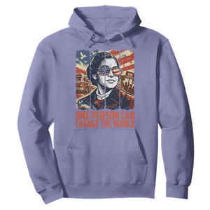 Rosa Parks Civil Rights Legacy Hoodie One Person Can Change The World TS12 Violet Print Your Wear
