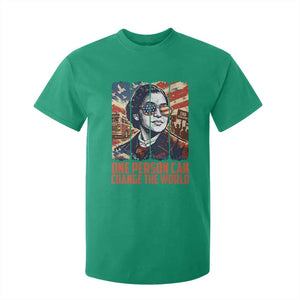 Rosa Parks Civil Rights Legacy T Shirt For Kid One Person Can Change The World TS12 Irish Green Print Your Wear