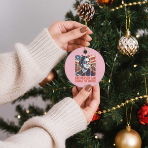 Rosa Parks Civil Rights Legacy Ceramic Ornament One Person Can Change The World TS12 1pc Light Pink Print Your Wear