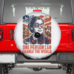 Rosa Parks Civil Rights Legacy Spare Tire Cover One Person Can Change The World TS12 White Print Your Wear