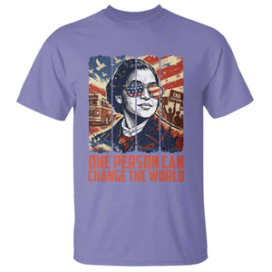 Rosa Parks Civil Rights Legacy T Shirt One Person Can Change The World TS12 Violet Print Your Wear