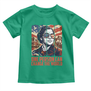 Rosa Parks Civil Rights Legacy Toddler T Shirt One Person Can Change The World TS12 Irish Green Print Your Wear