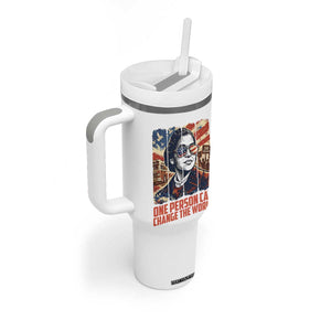 Rosa Parks Civil Rights Legacy Tumbler With Handle One Person Can Change The World TS12 Print Your Wear