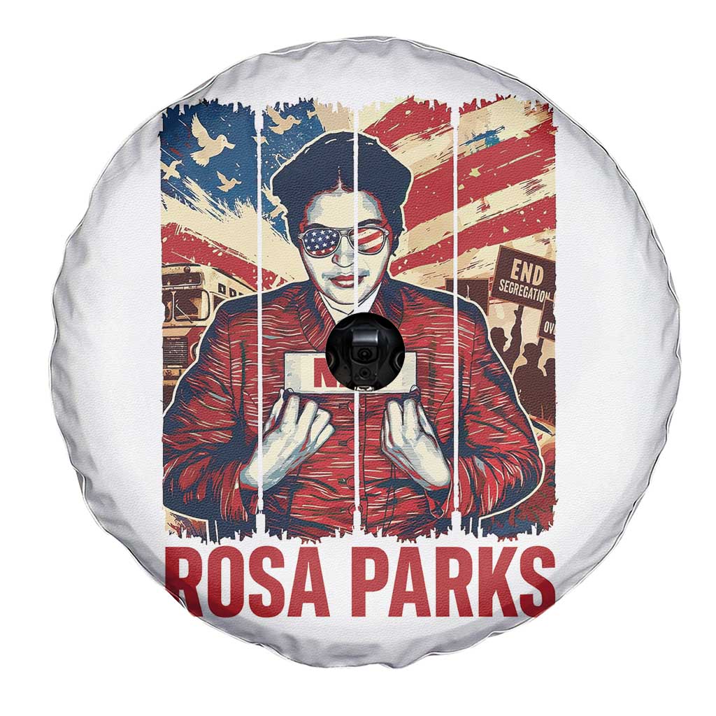 Nah Rosa Parks Spare Tire Cover Black History Month Gift TS12 Print Your Wear