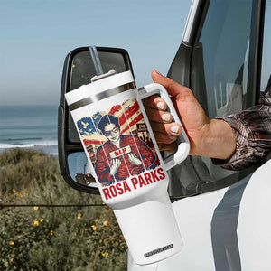 Nah Rosa Parks Tumbler With Handle Black History Month Gift TS12 Print Your Wear