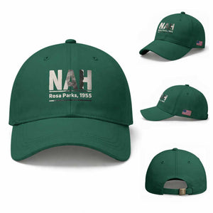 Nah Rosa Parks Baseball Cap Female Empowerment American History TS12 Baseball Cap Universal Fit Irish Green Print Your Wear