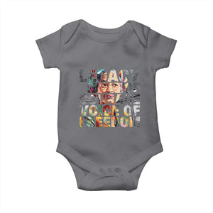 Rosa Parks Baby Onesie Legacy Of Courage Voice Of Freedom TS12 Charcoal Print Your Wear