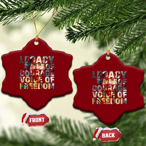 Rosa Parks Ceramic Ornament Legacy Of Courage Voice Of Freedom TS12 Print Your Wear