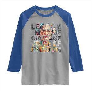 Rosa Parks Raglan Shirt Legacy Of Courage Voice Of Freedom TS12 Sport Gray Royal Print Your Wear