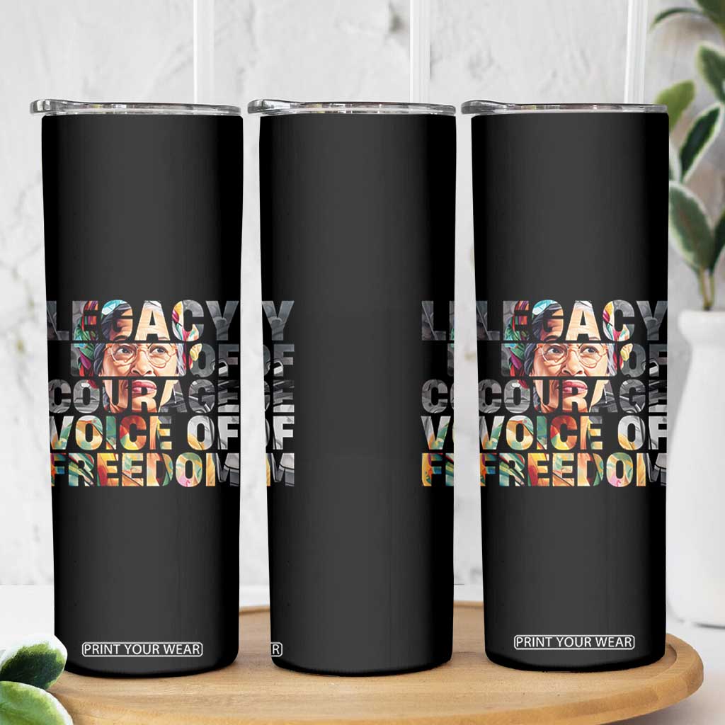 Rosa Parks Skinny Tumbler Legacy Of Courage Voice Of Freedom TS12 Print Your Wear