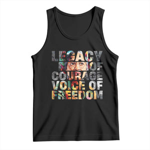Rosa Parks Tank Top Legacy Of Courage Voice Of Freedom TS12 Black Print Your Wear