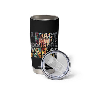 Rosa Parks Tumbler Cup Legacy Of Courage Voice Of Freedom TS12 Print Your Wear