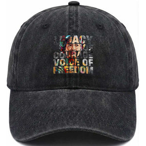 Rosa Parks Washed Cotton Baseball Cap Legacy Of Courage Voice Of Freedom TS12 Print Your Wear