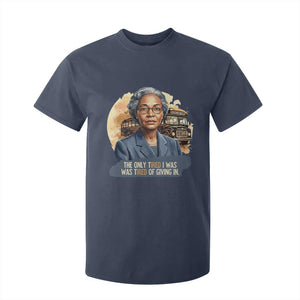 Rosa Parks Tired Of Giving In T Shirt For Kid Civil Rights Activist TS12 Navy Print Your Wear