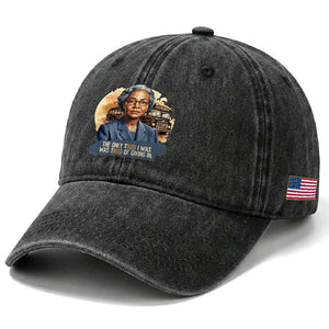 Rosa Parks Tired Of Giving In Washed Cotton Baseball Cap Civil Rights Activist TS12 Print Your Wear