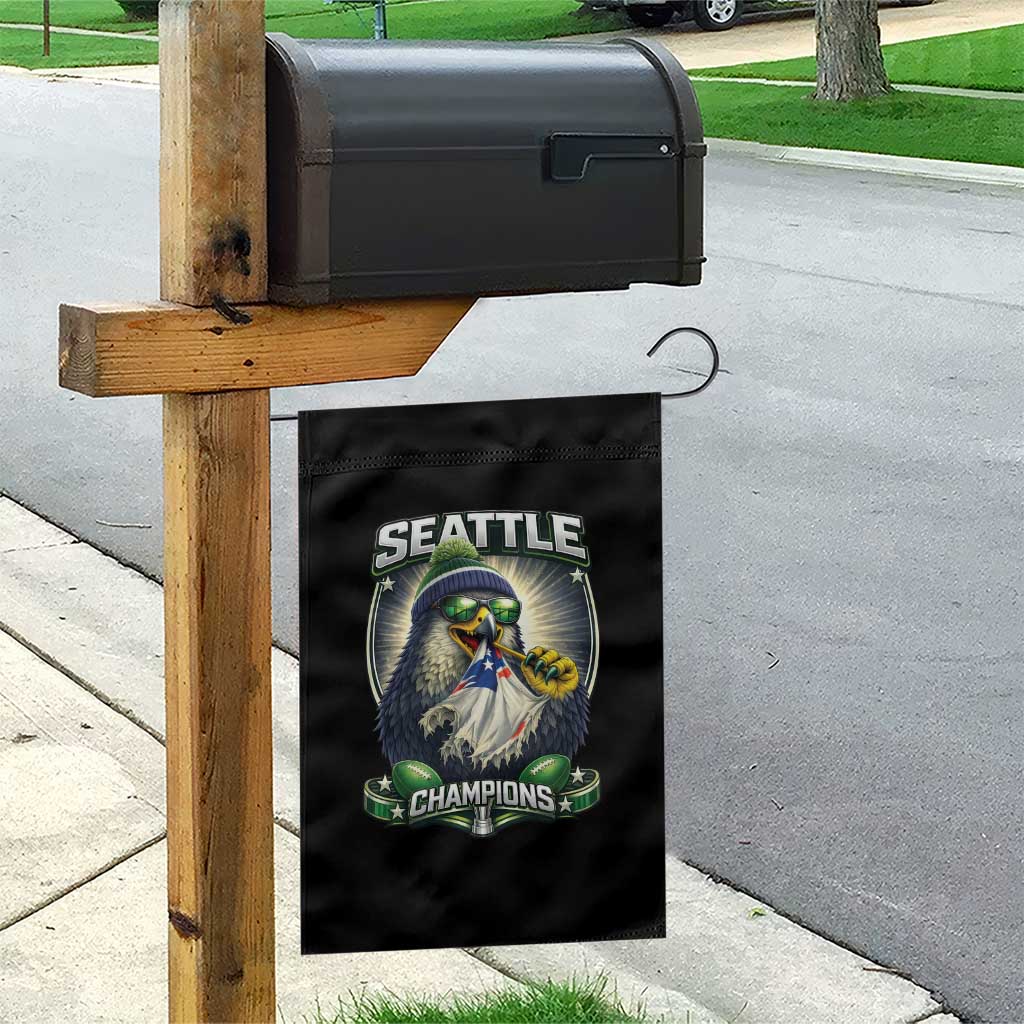 Seattle Champions Fan Pride Garden Flag Football Fan Gift TS12 Print Your Wear