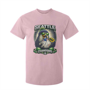 Seattle Champions Fan Pride T Shirt For Kid Football Fan Gift TS12 Light Pink Print Your Wear