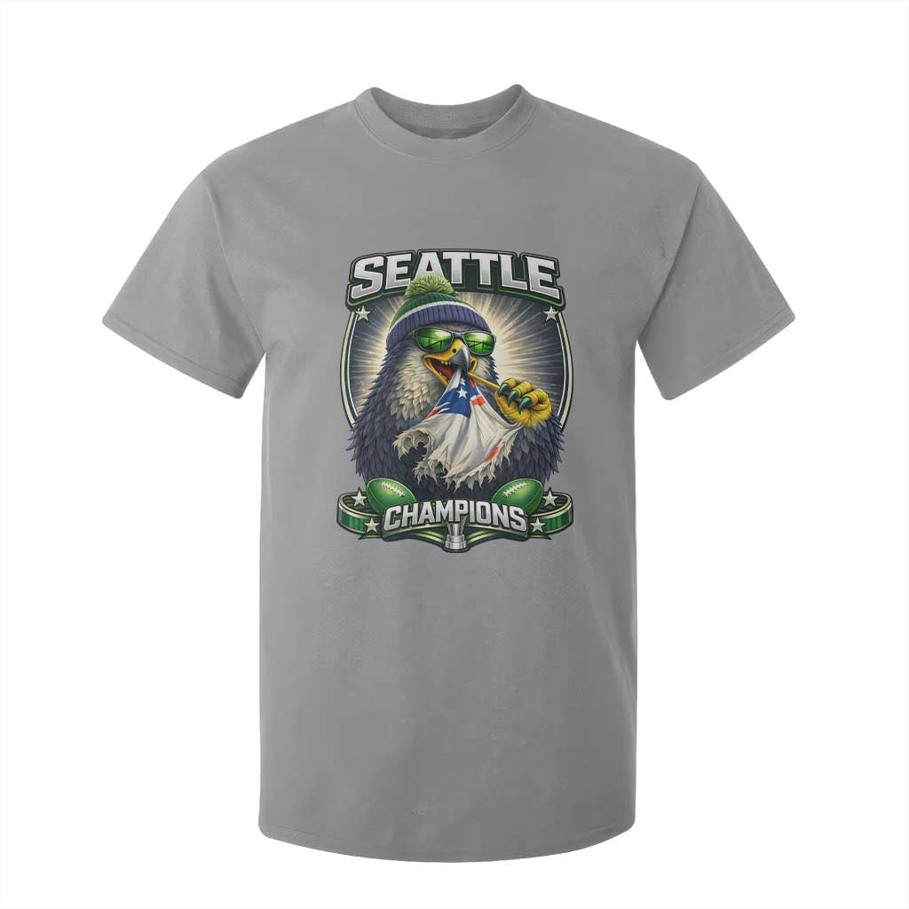 Seattle Champions Fan Pride T Shirt For Kid Football Fan Gift TS12 Sport Gray Print Your Wear