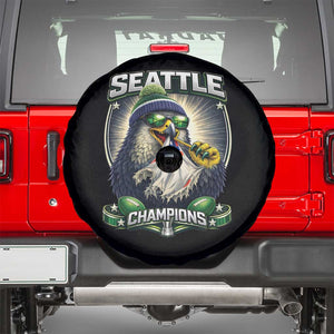 Seattle Champions Fan Pride Spare Tire Cover Football Fan Gift TS12 Black Print Your Wear