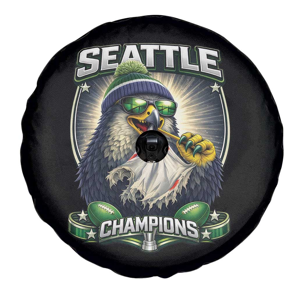 Seattle Champions Fan Pride Spare Tire Cover Football Fan Gift TS12 Print Your Wear