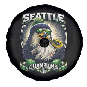 Seattle Champions Fan Pride Spare Tire Cover Football Fan Gift TS12 Print Your Wear