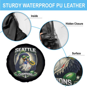 Seattle Champions Fan Pride Spare Tire Cover Football Fan Gift TS12 Print Your Wear