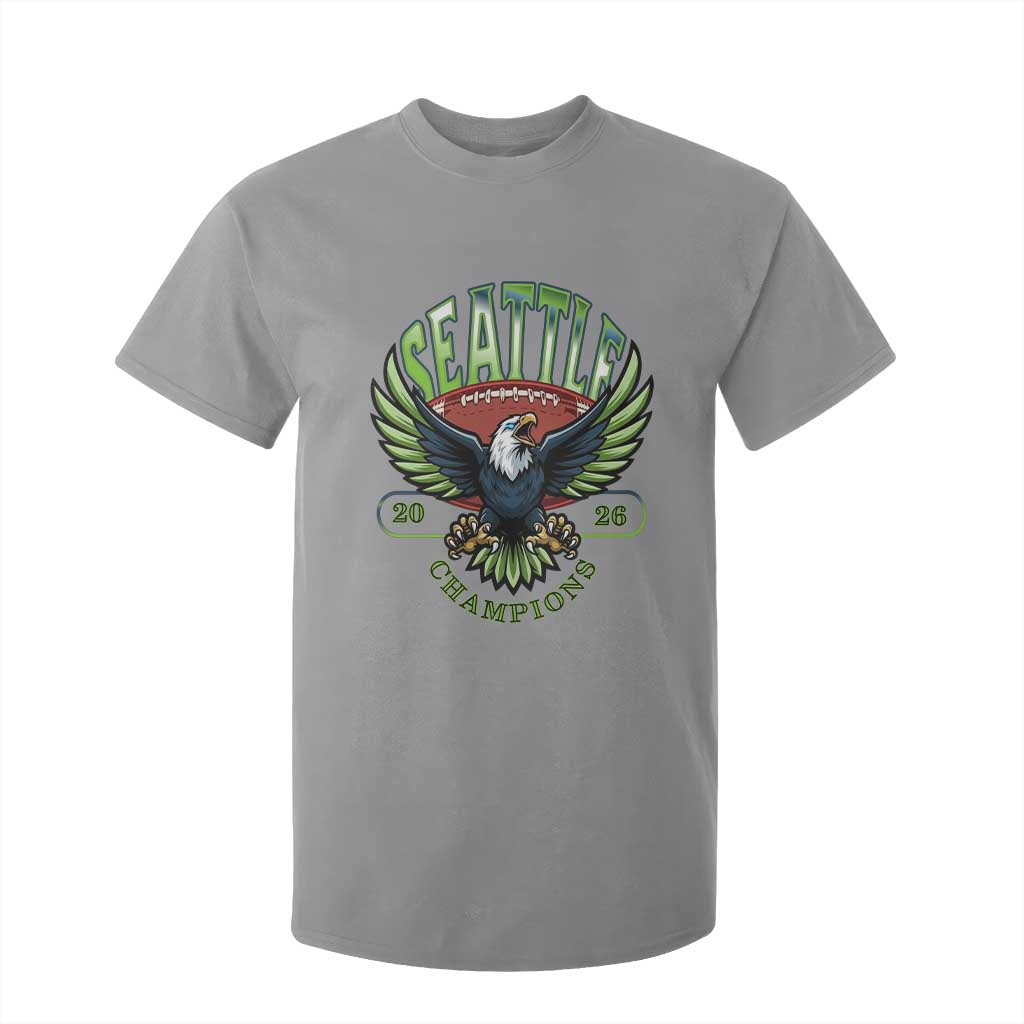 Seattle Champions Fan Pride T Shirt For Kid Gift For Football Lovers TS12 Sport Gray Print Your Wear