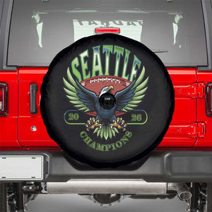 Seattle Champions Fan Pride Spare Tire Cover Gift For Football Lovers TS12 Black Print Your Wear