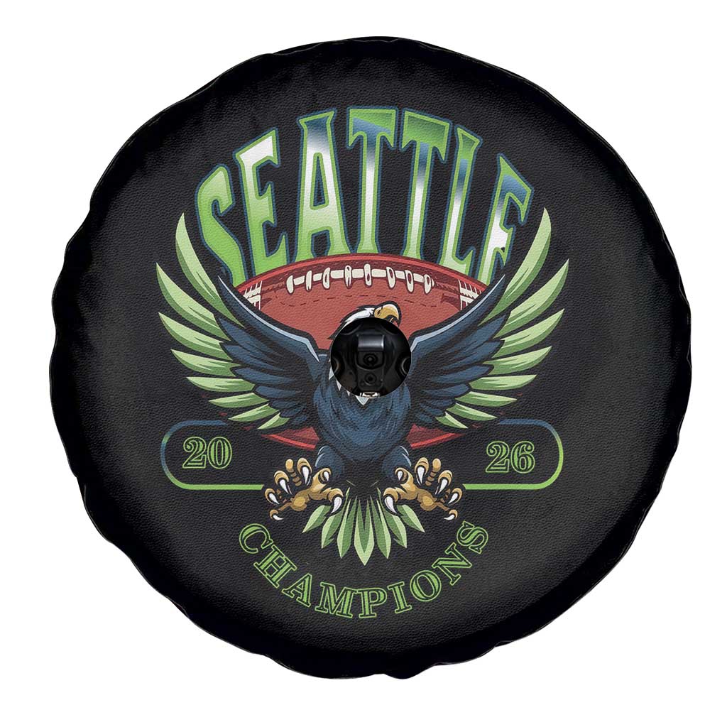 Seattle Champions Fan Pride Spare Tire Cover Gift For Football Lovers TS12 Print Your Wear