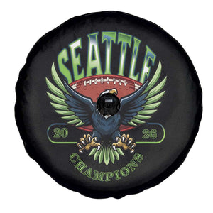 Seattle Champions Fan Pride Spare Tire Cover Gift For Football Lovers TS12 Print Your Wear