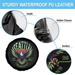 Seattle Champions Fan Pride Spare Tire Cover Gift For Football Lovers TS12 Print Your Wear
