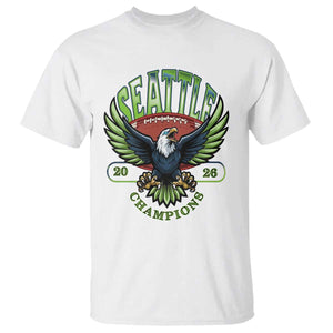 Seattle Champions Fan Pride T Shirt Gift For Football Lovers TS12 White Print Your Wear