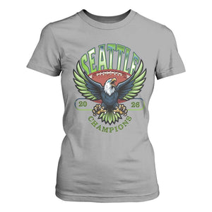 Seattle Champions Fan Pride T Shirt For Women Gift For Football Lovers TS12 Sport Gray Print Your Wear