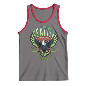 Seattle Champions Fan Pride Tank Top Gift For Football Lovers TS12 Deep Heather Red Print Your Wear