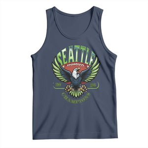 Seattle Champions Fan Pride Tank Top Gift For Football Lovers TS12 Navy Print Your Wear