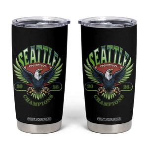 Seattle Champions Fan Pride Tumbler Cup Gift For Football Lovers TS12 Black Print Your Wear