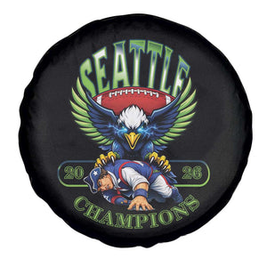 Funny Champion Seattle Dominates New England Spare Tire Cover 12s Fan Pride TS12 Print Your Wear
