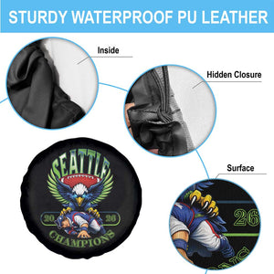 Funny Champion Seattle Dominates New England Spare Tire Cover 12s Fan Pride TS12 Print Your Wear