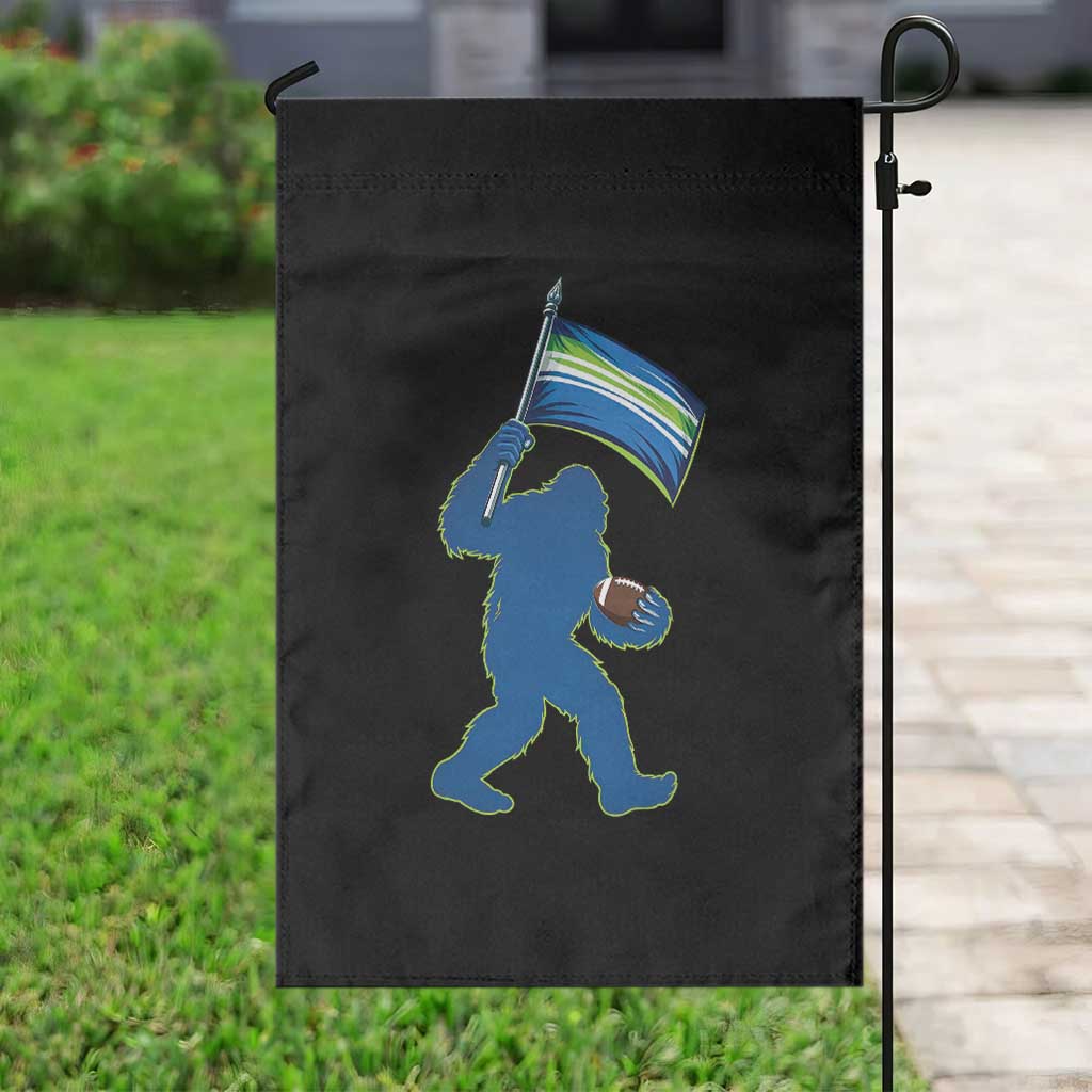Bigfoot Seattle Sports Fan Garden Flag Sasquatch 12s Pride Gift TS12 Print Your Wear