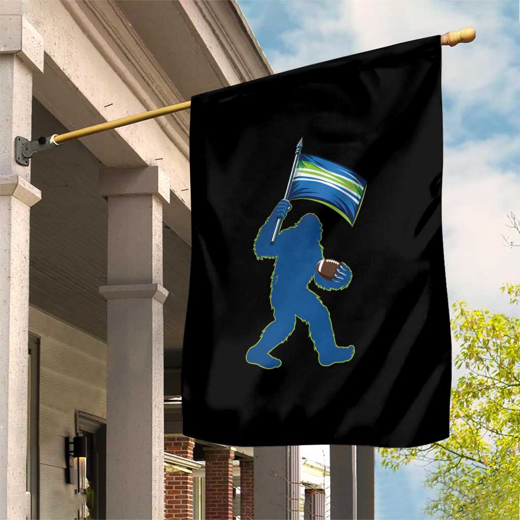 Bigfoot Seattle Sports Fan Garden Flag Sasquatch 12s Pride Gift TS12 Print Your Wear