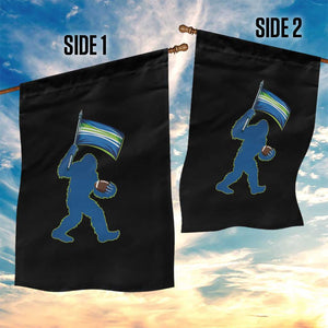 Bigfoot Seattle Sports Fan Garden Flag Sasquatch 12s Pride Gift TS12 Print Your Wear