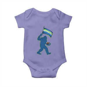 Bigfoot Seattle Sports Fan Baby Onesie Sasquatch 12s Pride Gift TS12 Violet Print Your Wear