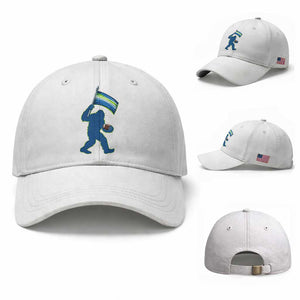 Bigfoot Seattle Sports Fan Baseball Cap Sasquatch 12s Pride Gift TS12 Baseball Cap Universal Fit White Print Your Wear