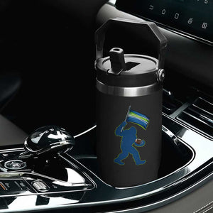 Bigfoot Seattle Sports Fan Flip Straw Tumbler Sasquatch 12s Pride Gift TS12 Print Your Wear