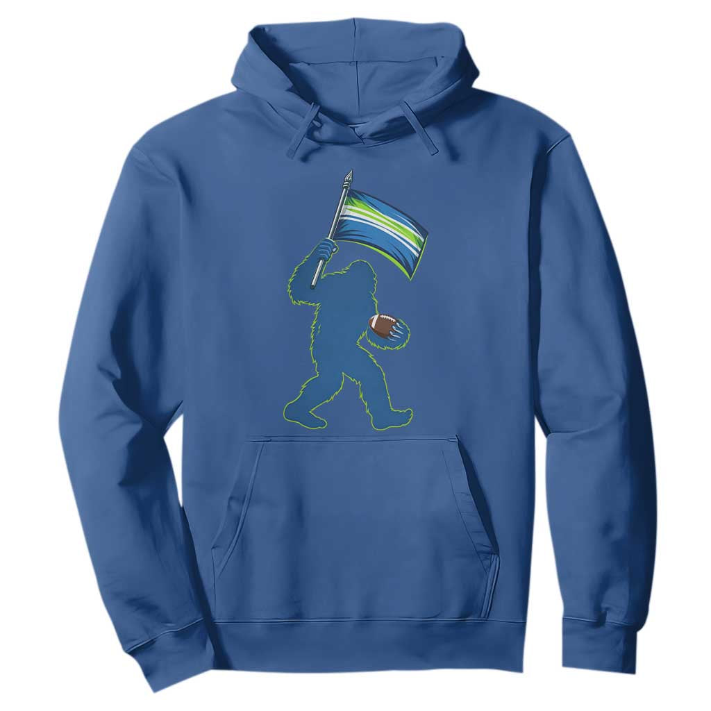 Bigfoot Seattle Sports Fan Hoodie Sasquatch 12s Pride Gift TS12 Royal Blue Print Your Wear