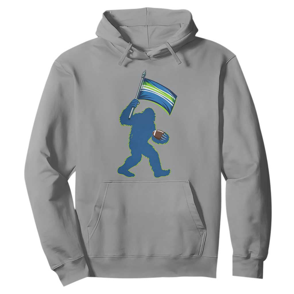 Bigfoot Seattle Sports Fan Hoodie Sasquatch 12s Pride Gift TS12 Sport Gray Print Your Wear