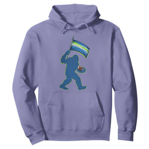 Bigfoot Seattle Sports Fan Hoodie Sasquatch 12s Pride Gift TS12 Violet Print Your Wear