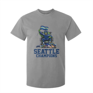 Funny Seattle Clobbers New England T Shirt For Kid Football Game Day TS12 Sport Gray Print Your Wear